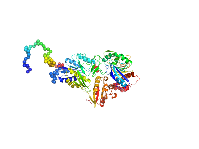 Lipid II isoglutaminyl synthase (glutamine-hydrolyzing) subunit MurT Lipid II isoglutaminyl synthase (glutamine-hydrolyzing) subunit GatD EOM/RANCH model