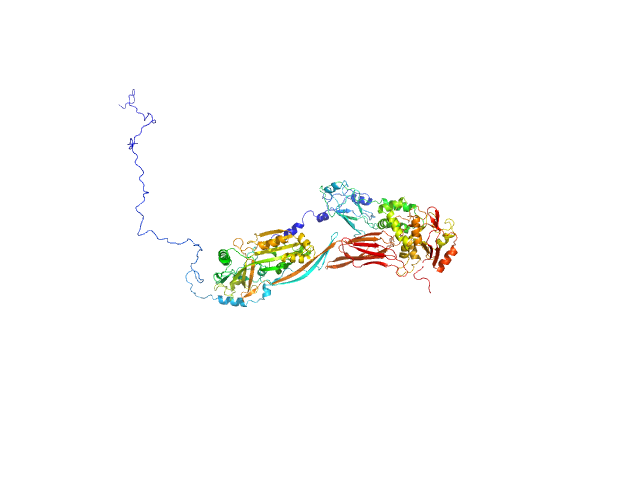 NAD glycohydrolase Streptolysin O (T66M) BILBOMD model
