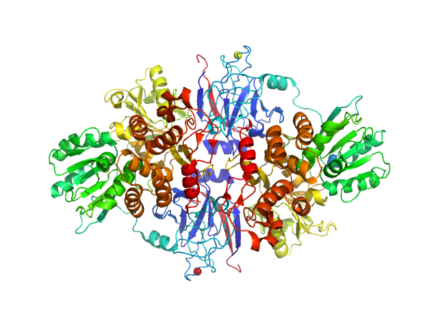 Genome polyprotein PDB (PROTEIN DATA BANK) model