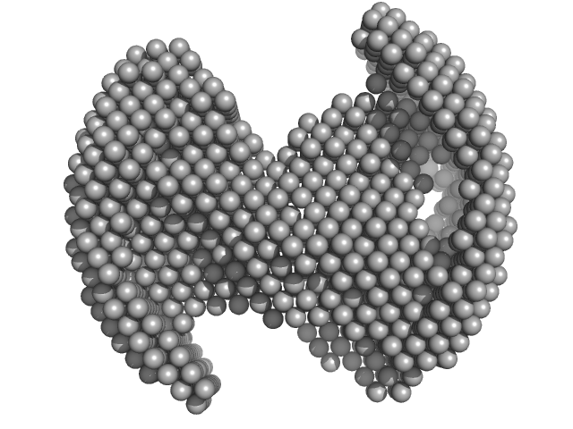 E3 ubiquitin-protein ligase LRSAM1 - LRR containing N-terminal domain DAMMIN model