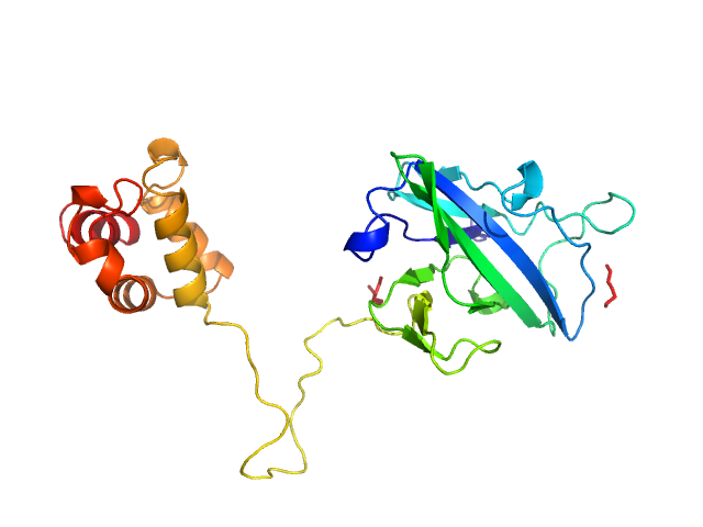 Dockerin domain-containing protein MULTIFOXS model