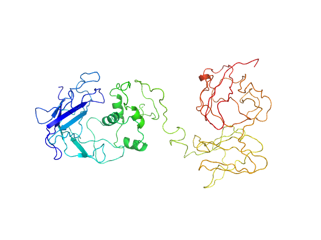 Dockerin domain-containing protein MULTIFOXS model