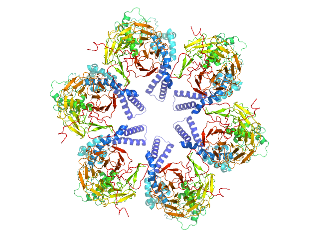 Kelch protein K13 ITASSER model