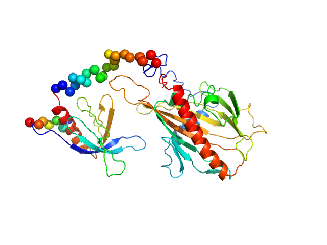 Ceramide transfer protein (recombinant CERTL: amino acids 20-130 and 351-624) CORAL model