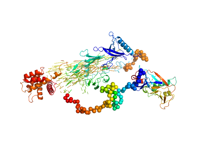 Tegument protein UL21 Ceramide transfer protein (recombinant CERTL: amino acids 20-130 and 351-624) CORAL model