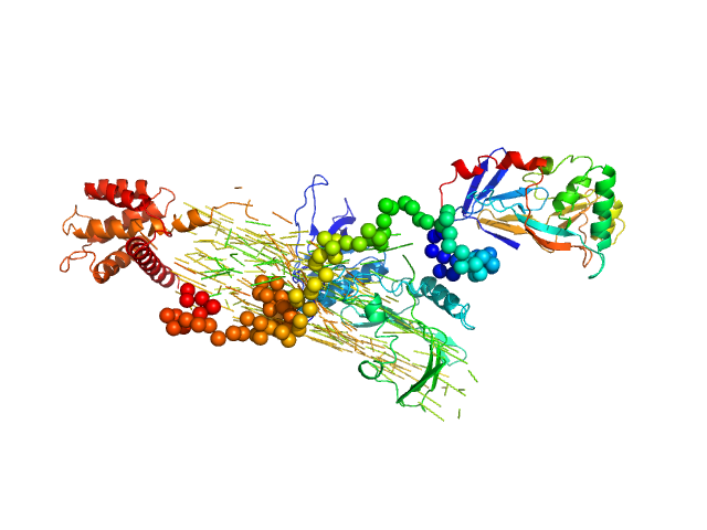 Tegument protein UL21 Ceramide transfer protein (recombinant CERTL: amino acids 20-130 and 351-624) CORAL model