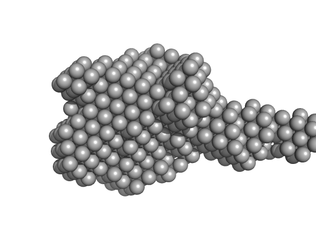 Xylosyl- and glucuronyltransferase LARGE2 DAMMIN model