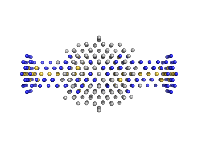 Human hemoglobin conjugated with six-seven copies of 5-kDa PEG MONSA model