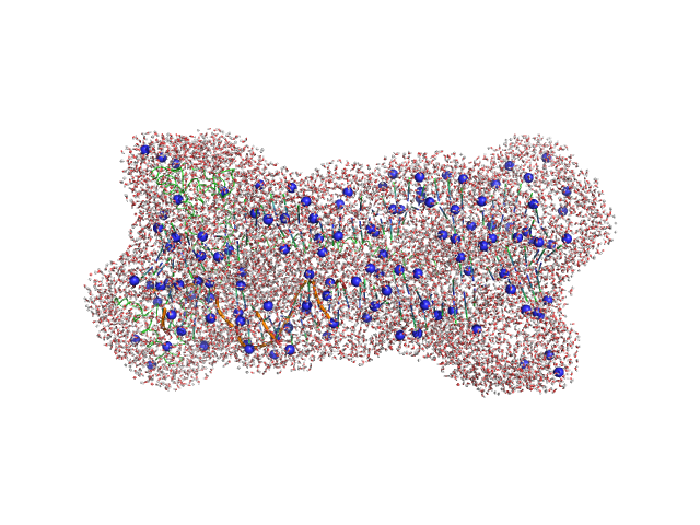 Gcf1p Af2_20 DNA WAXSIS model