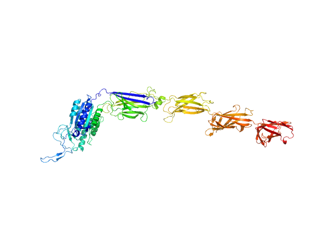 von Willebrand factor type A domain protein MODELLER model