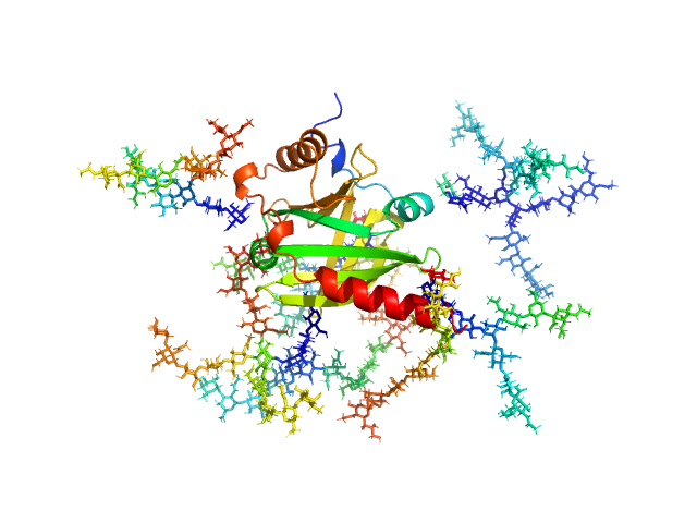 Alpha-1-acid glycoprotein 1 PYMOL model