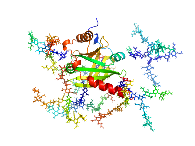 Alpha-1-acid glycoprotein 1 PYMOL model