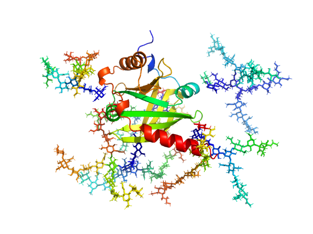 Alpha-1-acid glycoprotein 1 PYMOL model