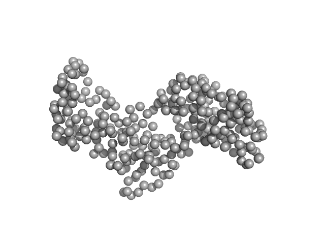 ESX-5 secretion system protein EccA5 GASBOR model