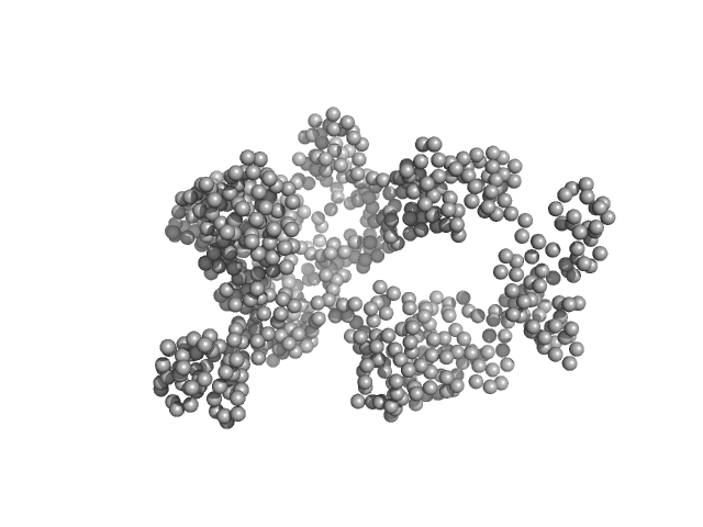 Piwi domain-containing protein GASBOR model