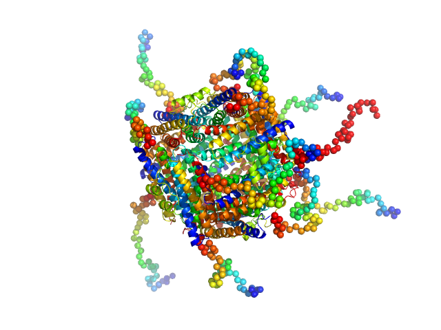 DNA protection during starvation, DPS-D43A (Ferritin superfamily) dodecamer D43A mutation CORAL model