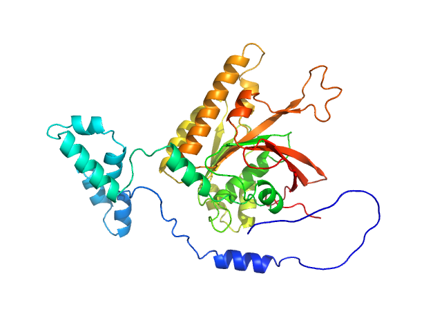 DNA repair protein RAD51 homolog 1 (F86E A89E) MULTIFOXS model