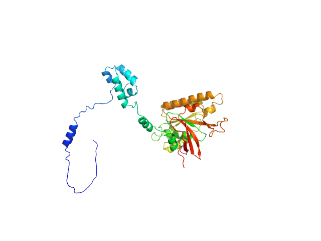 DNA repair protein RAD51 homolog 1 (F86E A89E) MULTIFOXS model