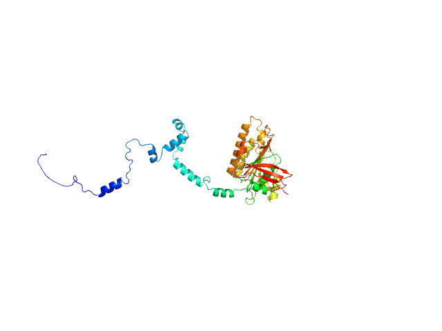 DNA repair protein RAD51 homolog 1 (F86E A89E) MULTIFOXS model