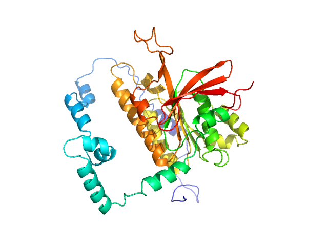 DNA repair protein RAD51 homolog 1 (F86E A89E) MULTIFOXS model