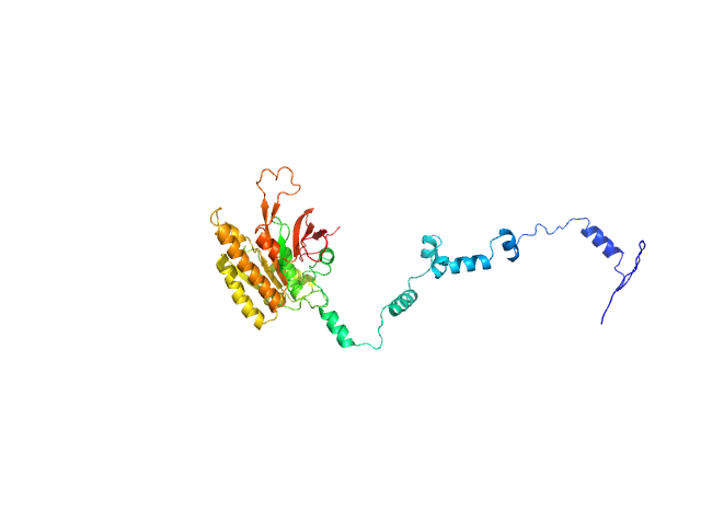 DNA repair protein RAD51 homolog 1 (F86E A89E) MULTIFOXS model