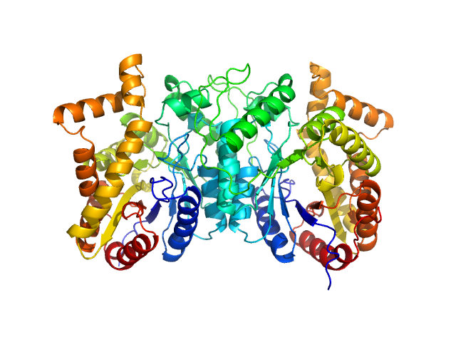 Alkanal monooxygenase alpha chain ALPHAFOLD model