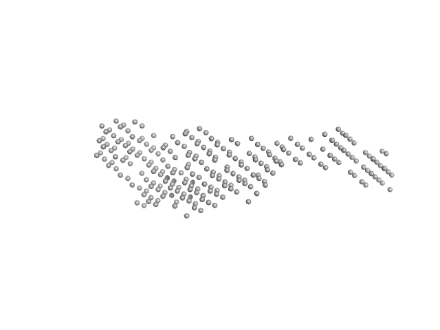 Septin-7 (C-terminal domain of SEPT7 fused to SUMO) Septin-14 (C-terminal domain of SEPT14 fused to MBP) DAMMIN model