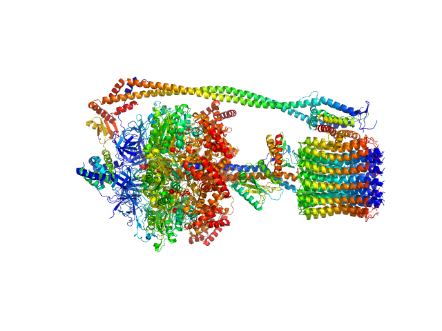 ATP synthase subunit alpha, chloroplastic ATP synthase subunit beta, chloroplastic ATP synthase gamma chain, chloroplastic ATP synthase delta chain, chloroplastic ATP synthase epsilon chain, chloroplastic ATP synthase subunit a, chloroplastic ATP synthase subunit b, chloroplastic ATP synthase subunit b', chloroplastic ATP synthase subunit c, chloroplastic 4-trans-(4-trans-Propylcyclohexyl)-cyclohexyl α-maltoside PDB (PROTEIN DATA BANK) model