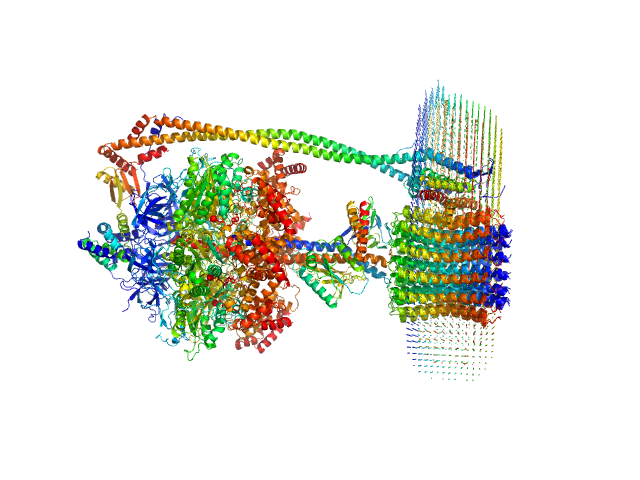 ATP synthase subunit alpha, chloroplastic ATP synthase subunit beta, chloroplastic ATP synthase gamma chain, chloroplastic ATP synthase delta chain, chloroplastic ATP synthase epsilon chain, chloroplastic ATP synthase subunit a, chloroplastic ATP synthase subunit b, chloroplastic ATP synthase subunit b', chloroplastic ATP synthase subunit c, chloroplastic 4-trans-(4-trans-Propylcyclohexyl)-cyclohexyl α-maltoside MEMPROT model