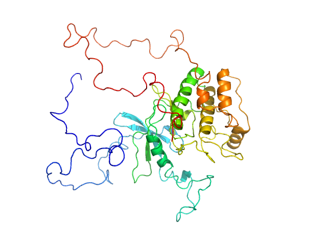 Calcium/calmodulin-dependent protein kinase kinase 2 MULTIFOXS model