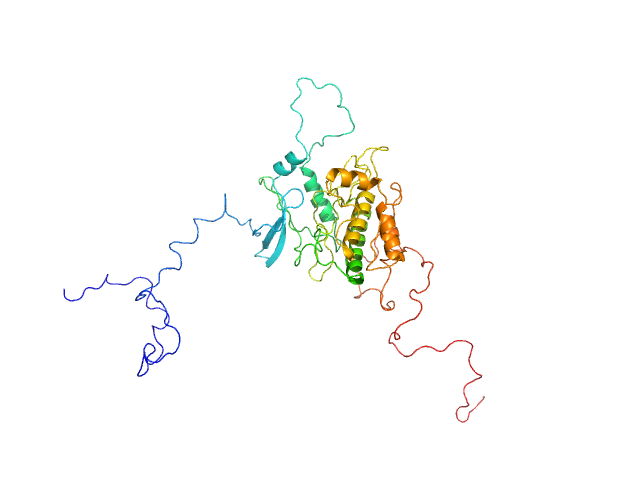 Calcium/calmodulin-dependent protein kinase kinase 2 MULTIFOXS model