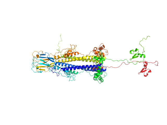 Variable surface glycoprotein LiTat 1.5 BILBOMD model