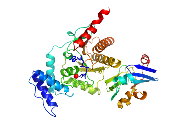 Glycine cleavage system H-like protein Protein-ADP-ribose hydrolase (D13G, Y23S, T61A, I114S, R177H, I246T) ALPHAFOLD model