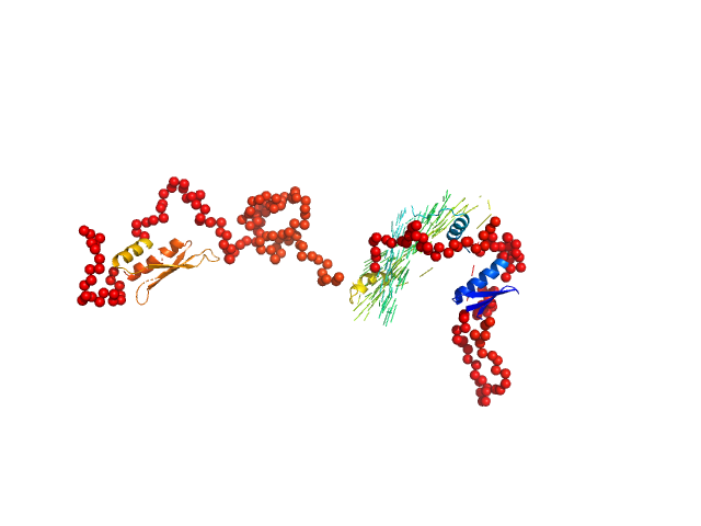 Double-stranded RNA-binding protein Staufen homolog 1 with truncated Staufen-swapping motif (ΔSSM) EOM/RANCH model