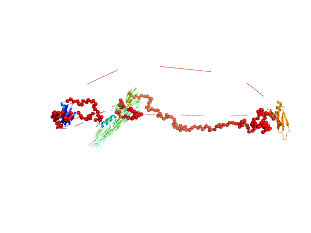 Double-stranded RNA-binding protein Staufen homolog 1 with truncated Staufen-swapping motif (ΔSSM) EOM/RANCH model