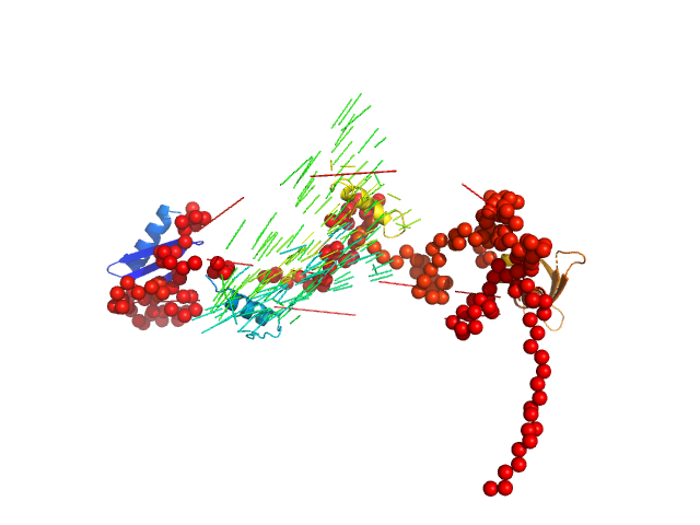 Double-stranded RNA-binding protein Staufen homolog 1 with truncated Staufen-swapping motif (ΔSSM) EOM/RANCH model