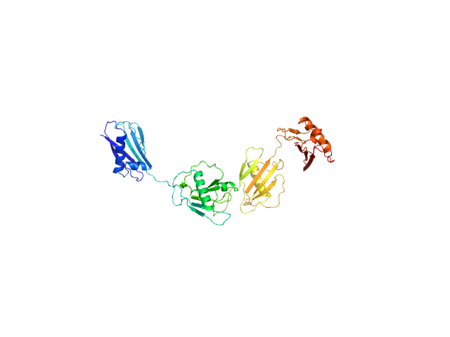 Protein map MULTIFOXS model