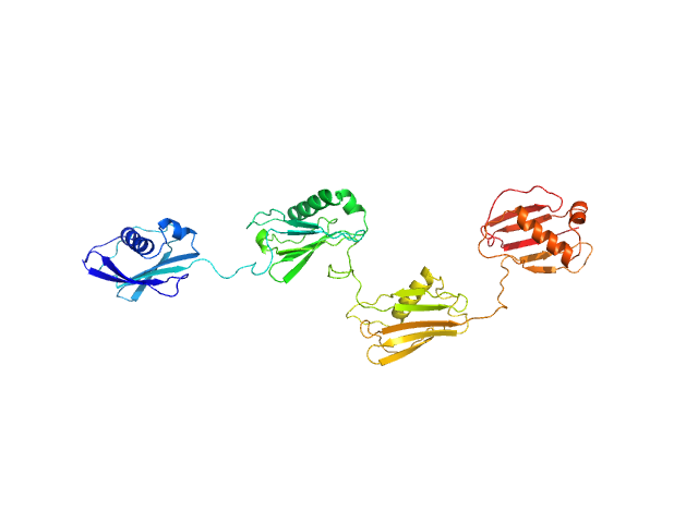 Protein map MULTIFOXS model