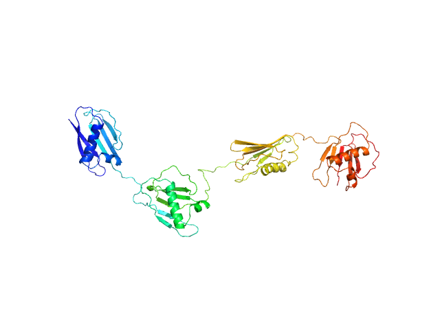 Protein map MULTIFOXS model