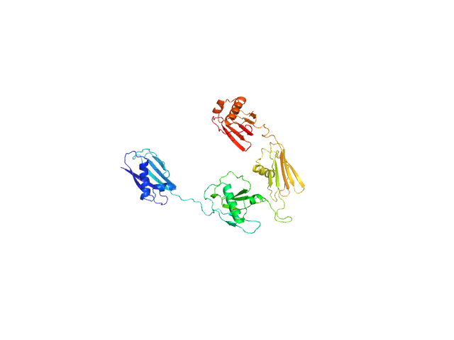 Protein map MULTIFOXS model