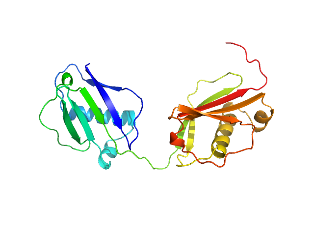 Protein map MULTIFOXS model