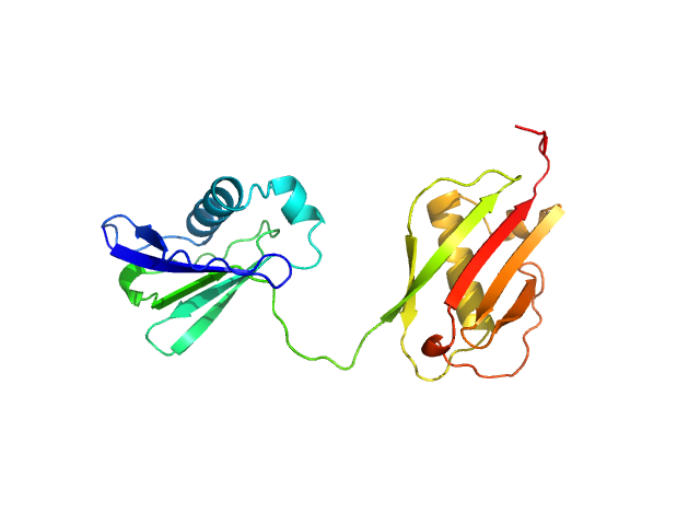 Protein map MULTIFOXS model