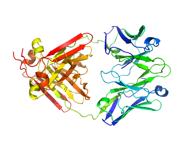 Immunoglobulin light chain M7 MODELLER model