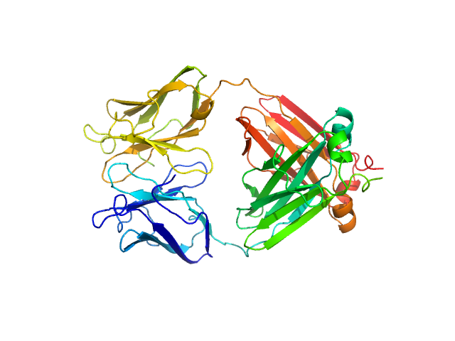 Immunoglobulin light chain M10 ALPHAFOLD model