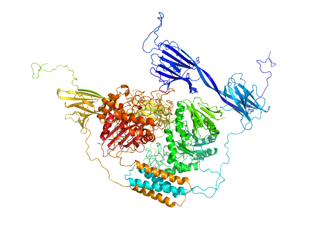 Alpha-amylase 3, chloroplastic BILBOMD model